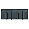 Westmann Mülltonnenbox Moderna (Stahl, Anthrazit, Geeignet für Anzahl Mülltonnen: 5 Stk.) | BAUHAUS