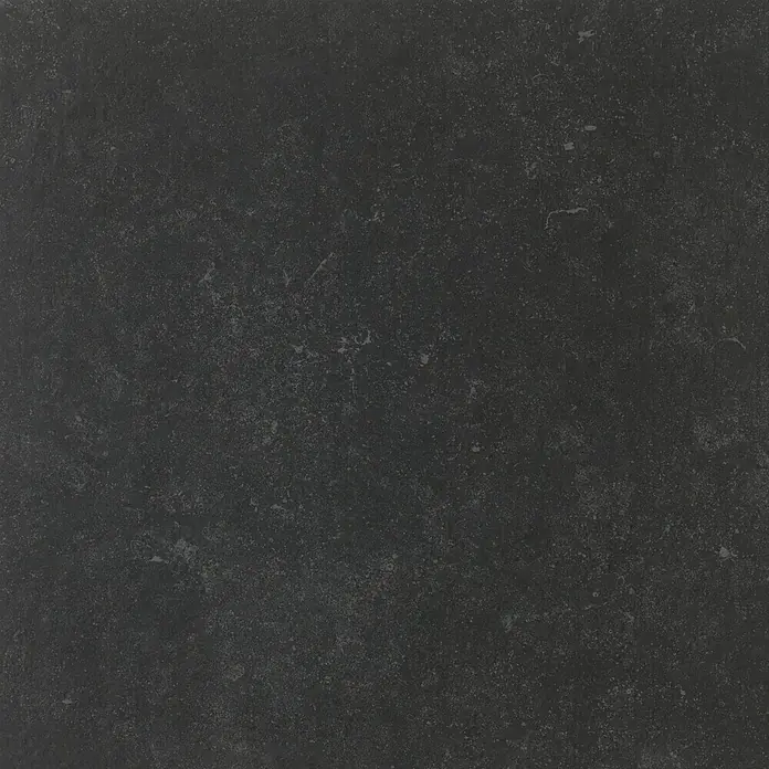 Feinsteinzeugfliese Lanzarote - 60,4 x 60,4 cm, Schwarz, Matt - Dunkle Betonoberfläche mit subtiler Textur. Ideal für Hintergründe, Texturen und Präsentationen. Perfekt für minimalistische und industrielle Designs.