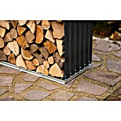 Westmann Kaminholzregal Hajo (212 x 46 x 111 cm, Stahl, Anthrazit) | BAUHAUS