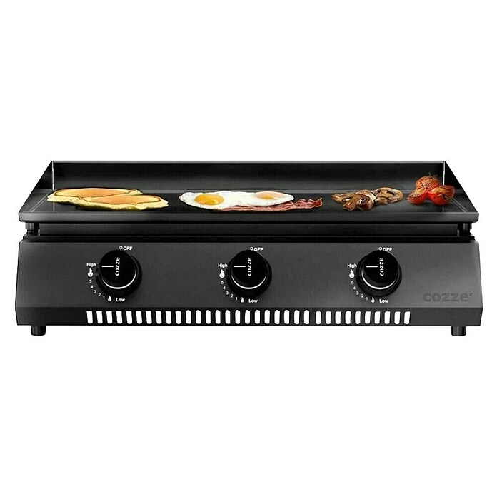 Cozze Plinski žar Plancha G-700  (Površina za peko (Š x G): 66,5 x 35 cm, 6,6 kW, Število gorilnikov: 3 kos) | 8313 - Gasgrill Marke | ICGA - Grillgeräte | ICG - Grillgeräte / Grillzubehör | IC - Freizeit im Garten | I - Stadtgarten | BAUHAUS
