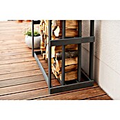 Westmann Kaminholzregal Harald (108 x 52 x 106 cm, Holz, Anthrazit) | BAUHAUS