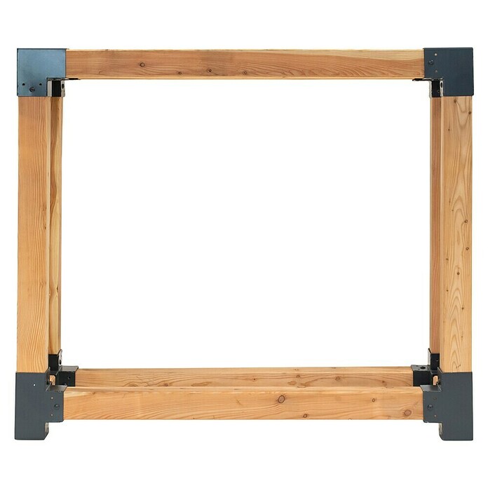 Westmann Kaminholzregal Michel (138 x 40 x 120 cm, Holz, Natur) | BAUHAUS