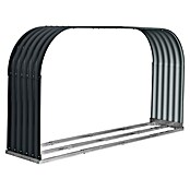 Westmann Kaminholzregal Hajo (212 x 46 x 111 cm, Stahl, Anthrazit) | BAUHAUS