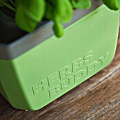 Gusta Garden Kräutertopf Herbs Buddy (16 x 14,3 x 13,6 cm, Kunststoff, Dunkelgrün, 1 Stk.) | BAUHAUS