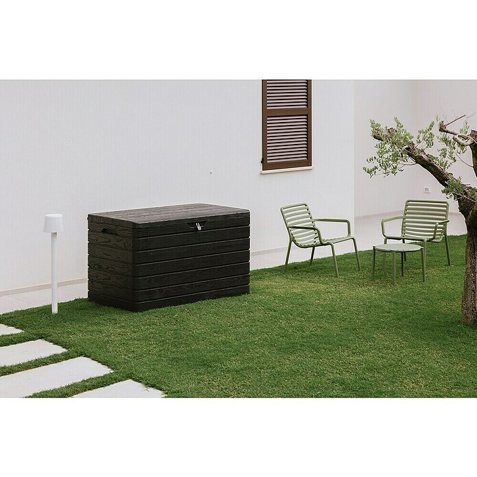 Toomax Kissenbox Dolomiti (146 x 82 x 85 cm, Kunststoff, Anthrazit) | BAUHAUS