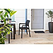 Toomax Gartensessel Alba (58,5 x 52,5 x 84 cm, Kunststoff, Anthrazit) | BAUHAUS
