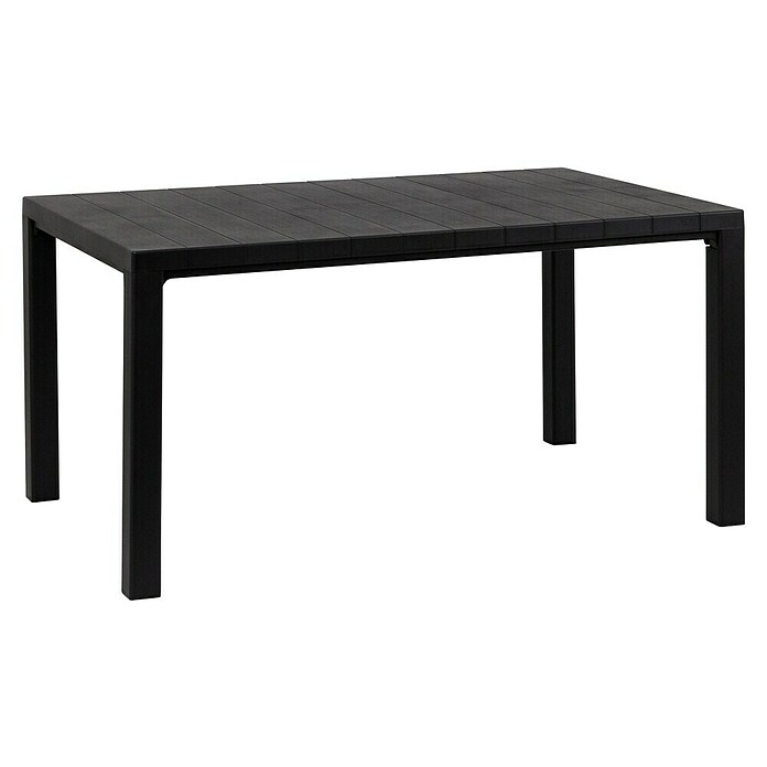 Toomax Gartentisch Davide (L x B x H: 147 x 88 x 74 cm, Kunststoff, Anthrazit) | BAUHAUS