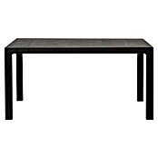 Toomax Gartentisch Davide (L x B x H: 147 x 88 x 74 cm, Kunststoff, Anthrazit) | BAUHAUS