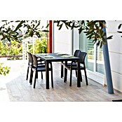 Toomax Gartentisch Davide (L x B x H: 147 x 88 x 74 cm, Kunststoff, Anthrazit) | BAUHAUS