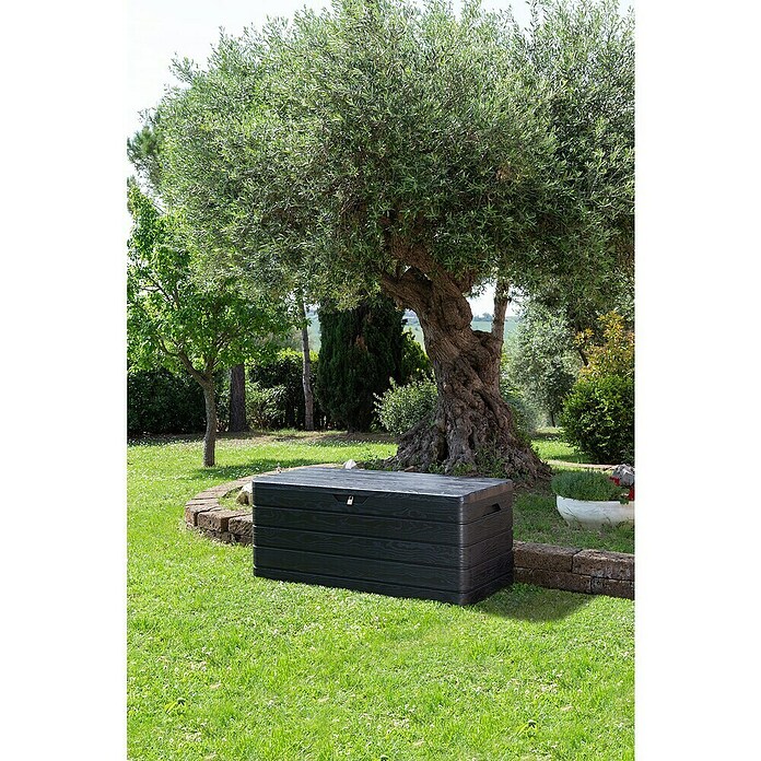 Toomax Kissenbox Dolomiti (152 x 71,5 x 63,5 cm, Kunststoff, Anthrazit) | BAUHAUS