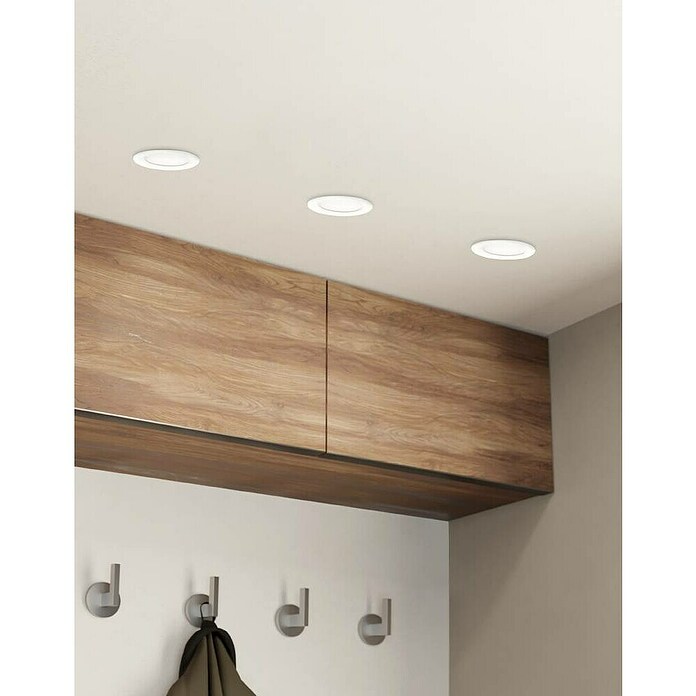 Eglo Downlight empotrable LED redondo Fueva 5 (5,5 W, Blanco cálido) | BAUHAUS