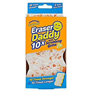 Scrub Daddy Radierschwamm Eraser Daddy (2 Stk., Geeignet für: Alle Oberflächen)