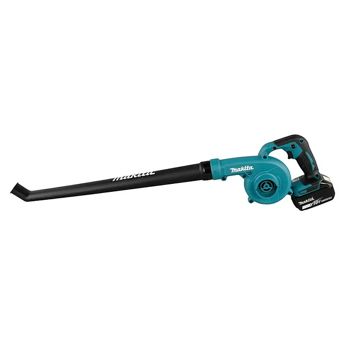 Makita LXT 18V Akku-Gebläse DUB186SFX1 - 1 Akku, 3 Ah, Blasgeschwindigkeit: 68 m/s - Makita Akku-Gebläse für den kabellosen Einsatz im Garten. Ideal zum Laub entfernen mit 18V Akku-Leistung.