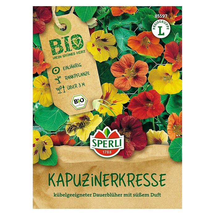 Sperli Bloemzaden (Tropaeolum majus, Verschillende kleuren) | BAUHAUS