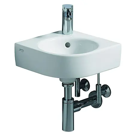 Geberit Renova Comprimo Eckwaschbecken