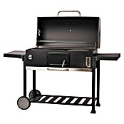 Kingstone KMS Žar na oglje Black Angus Maxi  (Površina za peko (Š x G): 92 x 43 cm, Črne barve) | 8304 - Holzkohlegrill QM | ICGA - Grillgeräte | ICG - Grillgeräte / Grillzubehör | IC - Freizeit im Garten | I - Stadtgarten | BAUHAUS