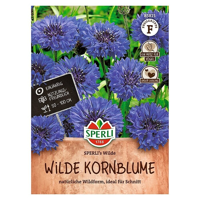 Sperli Bloemzaden Wilde Korenbloem (Centaurea cyanus, Blauw) | BAUHAUS