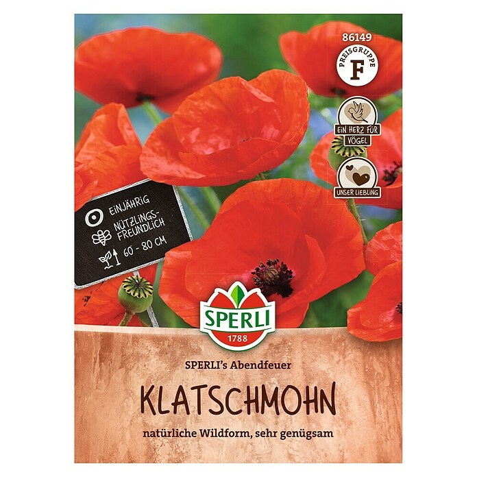 Sperli Bloemzaden (Papaver rhoeas, Rood) | BAUHAUS
