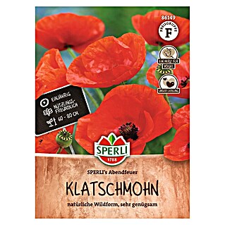 Sperli Bloemzaden (Papaver rhoeas, Rood)