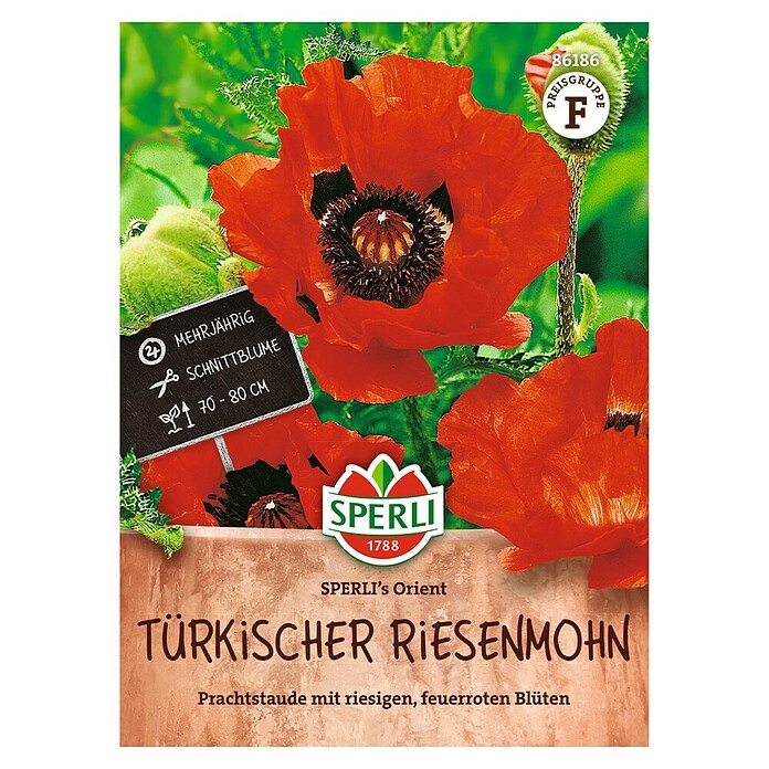 Sperli Bloemzaden (Papaver orientale, Rood) | BAUHAUS