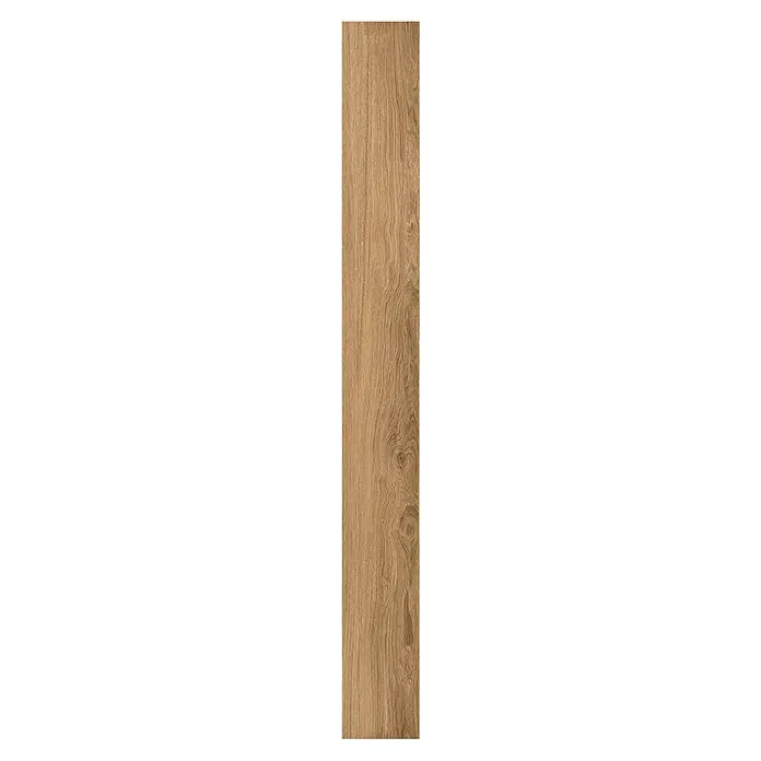 Decolife Designboden Freestyle Access Oak Rustic Nougat - 1.220 x 185 x 8,5 mm, Landhausdiele, Oak Rustic Nougat - Hellebraune Holzdiele mit ausgeprägter Maserung und dezenten Ästen, ideal für Boden oder Verkleidung.