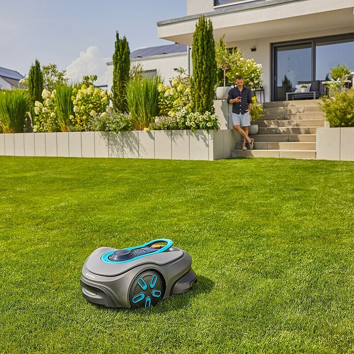 Gardena Robotmaaier SILENO FREE 600 (600 m², Snijbreedte: 22 cm, Satellietnavigatie, GPS) | BAUHAUS