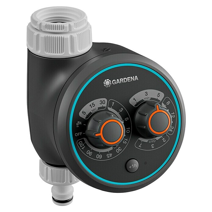 Gardena Programador de riego Easy Plus II (Tiempo de riego: 5 s - 120 min) | BAUHAUS