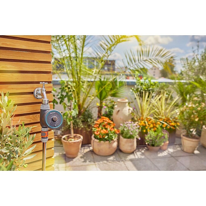 Gardena Programador de riego Easy (Tiempo de riego: 1 min - 120 min, ¾″) | BAUHAUS