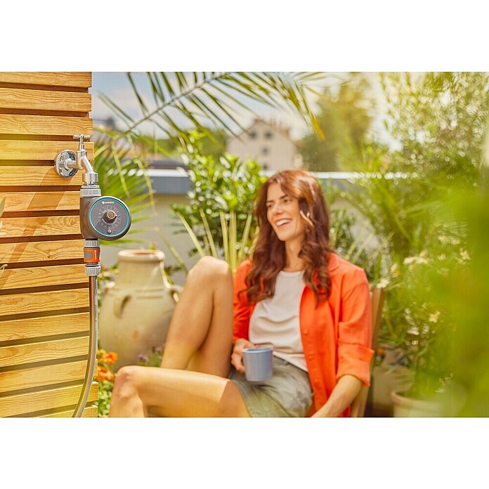 Gardena Programador de riego Easy (Tiempo de riego: 1 min - 120 min, ¾″) | BAUHAUS