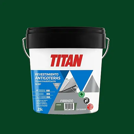 Titan  Impermeabilizante Revestimiento Antigoteras Fibrado