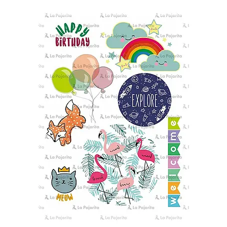 La Pajarita  Papel para manualidades Transfer Kids