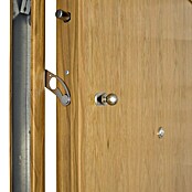 SegureStil Puerta de entrada Acorazada S105 Serie V Interior (90 x 206 cm, Apertura: Derecha, Roble claro)