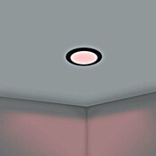 Eglo Set okroglih LED vgradnih svetilk Abiul  (3,2 W, Ø x V: 8,6 x 4 cm, Črna, RGBW) | Vgradni žarometi | Reflektorji in žarometi | Svetila | Elektro in svetila | Izdelki | BAUHAUS