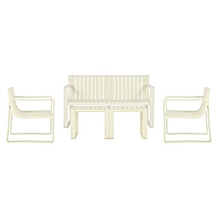 Set vrtnog namještaja Santorini (Bež/natur)