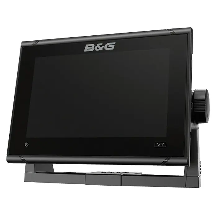 B&G Fishfinder & GPS-Kartenplotter Vulcan 7 R - Geber: Ohne Geber, Bildschirmtyp: 5″ WVGA color TFT LCD - B&G V7 Multifunktionsdisplay für die Navigation. Das Gerät bietet ein klares Display und intuitive Bedienung für Segler und Motorbootfahrer.