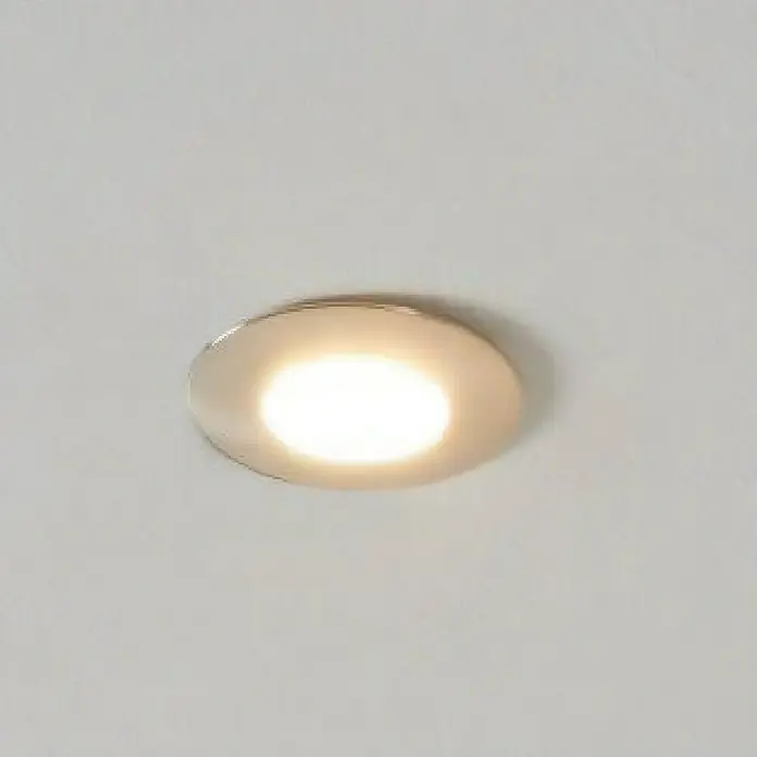 Eglo LED-Einbauleuchten-Set rund Pineda - 18 W, Ø x H: 7,8 x 3,5 cm, Nickel matt, 3 Stk., Warmweiß - Runde LED-Deckenleuchte mit warmweißem Licht. Die Leuchte ist flach in die Decke eingelassen und sorgt für eine gleichmäßige Ausleuchtung.