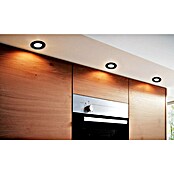 Eglo Set okroglih LED vgradnih svetilk Saliceto Mini-Puck  (4,2 W, Ø x V: 7,7 x 2,3 cm, Črna, Toplo bela) | Vgradni žarometi | Reflektorji in žarometi | Svetila | Elektro in svetila | Izdelki | BAUHAUS