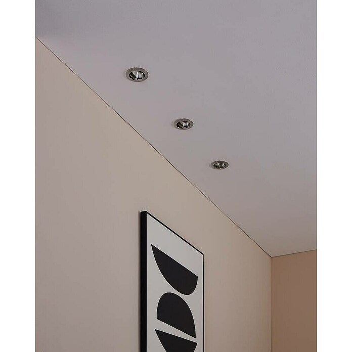 Eglo Uugradbena LED svjetiljka (3 x 5 W, Mat nikal, Ø x V: 8 x 11,5 cm, 3 kom)