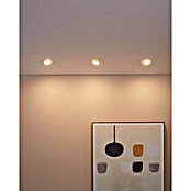 Eglo LED-Einbauleuchte rund Peneto (3 x 5 W, Warmweiß, Durchmesser: 8,7 cm, Edelstahl, 3 Stk.)