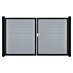 GroJa BasicLine Gartentor Schmal 
