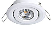 Eglo Set okroglih LED vgradnih svetilk Saliceto Mini-Puck  (4,2 W, Ø x V: 7,7 x 2,3 cm, Bela, Toplo bela) | Vgradni žarometi | Reflektorji in žarometi | Svetila | Elektro in svetila | Izdelki | BAUHAUS