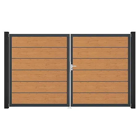 GroJa BasicLine Gartentor Schmal
