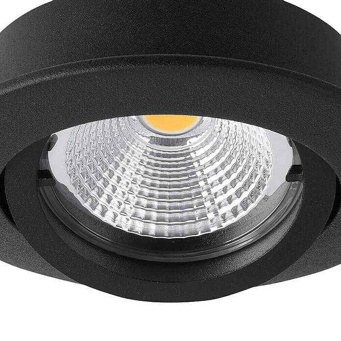 Eglo Led-inbouwspotset TEDO 1 (14,4 W, Zwart, Warm wit) | BAUHAUS