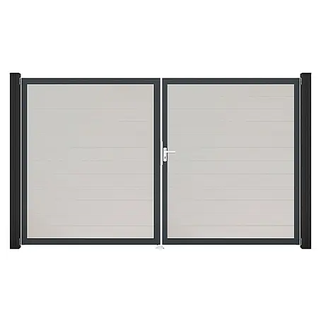 GroJa BasicLine Gartentor Schmal