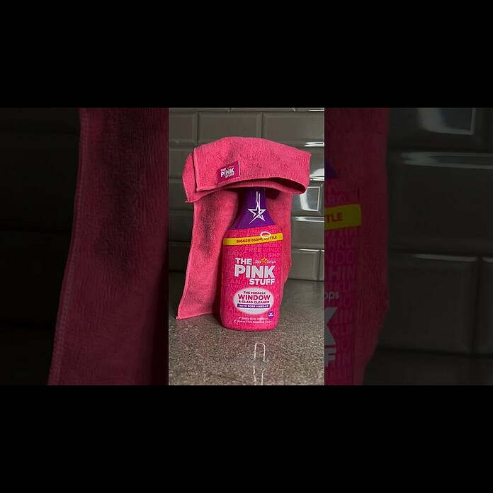 Star Drops The Pink Stuff Sredstvo za čišćenje stakla  (750 ml, Boca s prskajućom glavom) | BAUHAUS
