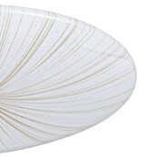 Eglo LED-Deckenleuchte rund NIEVES 1 (19,5 W, Ø x H: 41 x 6,5 cm, Weiß/Gold, Warmweiß) | BAUHAUS