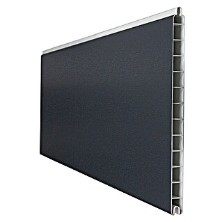 GroJa BasicLine Steckzaun (180 x 1,9 cm, Anthrazitgrau)