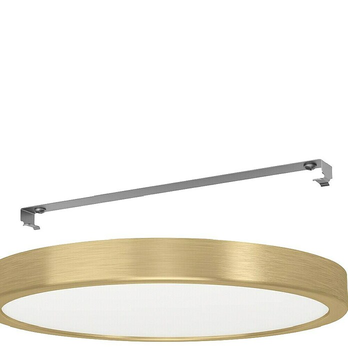 Eglo LED-Deckenleuchte rund FUEVA 5 (20,5 W, Ø x H: 285 mm x 2,8 cm, Gold, Warmweiß) | BAUHAUS