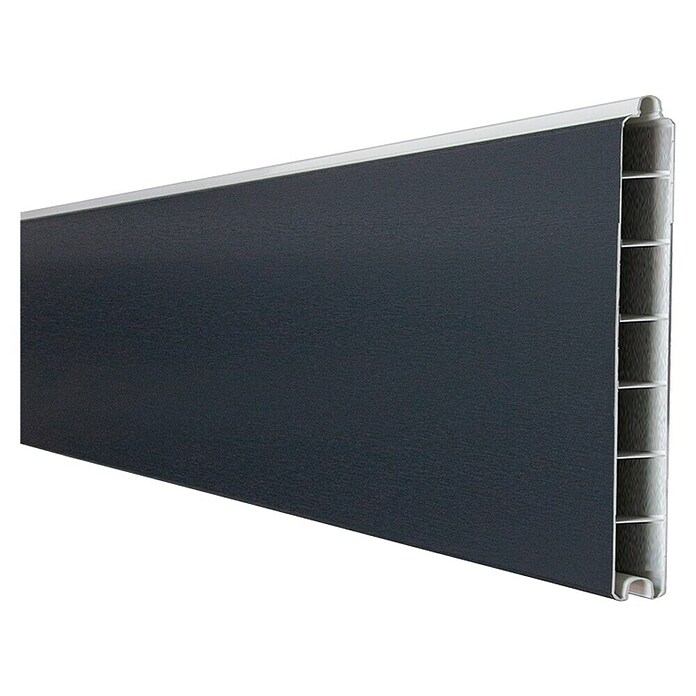 GroJa BasicLine Steckzaun Schmal (180 x 15 cm, Anthrazit) | BAUHAUS