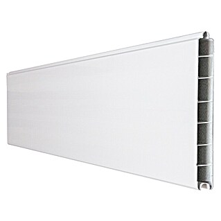GroJa BasicLine Steckzaun Schmal (180 x 15 cm, Weiß)